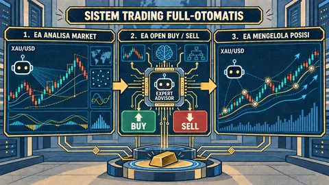 Pratinjau skema sistem trading Full-Otomatis